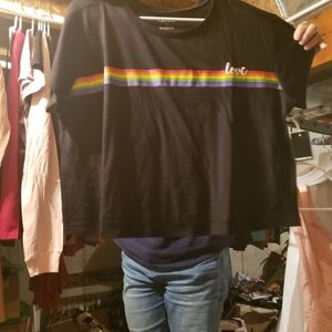 Crop top t-shirt. Size 1.